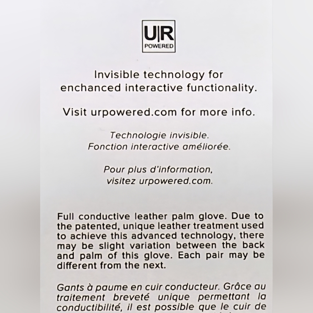 UGG Cream and Brown Sherpa Gloves With Tech Fingers - Picture 5 of 5